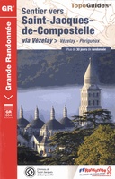 Wandelgids GR 6542 Vezelay - Perigieux (Santiago de Compostela - Sint Jacobsroute) |FFRP Grande Randonnee