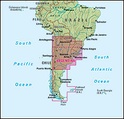 Landkaart - wegenkaart Argentinië - Noord en  Uruguay | Nelles maps