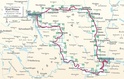 Fietsgids Radatlas Fünf Flusse | Bikeline