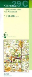 Topografische kaart / Wandelkaart 29C Oldenzaal - Twente