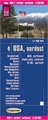 Landkaart - wegenkaart USA 04. Noord-Oost  | Reise Know how