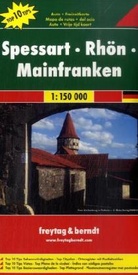 Wegenkaart - landkaart 10 Spessart - Rhön - Mainfranken | Freytag & Berndt