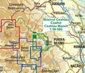 Dimap wandelkaart Ceahlau Massif - Roemenie