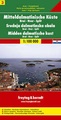 Wegenkaart - landkaart  Dalmatinische Küste 3 Brac - Hvar - Split (Kroatië - Dalmatië) | Freytag und Berndt