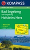 Wandelkaart WK 710 Bad Segeberg u. U.-Holsteins Herz | Kompass