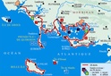Wandelgids GR 34 - 340 Le Littoral et Îles du Morbihan, Belle-Ile, Ile-de-Groix | FFRP Grande Randonnee  ref 0561