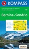 Wandelkaart 93 Bernina-Sondrio | Kompass