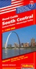 Wegenkaart - Landkaart - Autokaart 07 South Central, Central Plains & Mississippi Valley ( Kansas, Missouri, Oklahoma, Arkansas, Illinios )| Hallwag