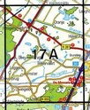 Topografische kaart / Wandelkaart 17A Dwingeloo