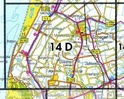 Topografische kaart  / Wandelkaart 14D Schagen
