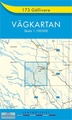 Landkaart - wegenkaart 173 Gällivare - vagkarten  - Zweden | Lantmariet