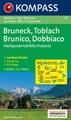 Wandelkaart 57 Bruneck/Brunico-Toblac/Dobbiaco-Hochpustertal/Alte Val Pusteria | Kompass