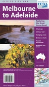 Landkaart -  wegenkaart Melbourne to Adelaide | Hema maps