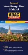 Landkaart - wegenkaart 6 UrlaubsKarte Österreich Blatt 6 Tirol, Vorarlberg, Südtirol  - Oostenrijk | ADAC