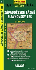 Shocart 09 ZÁPADOČESKÉ LÁZNĚ - Westböhmische Bäder - Kaiserwald  / Wandelkaart Tsjechie