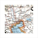 Wandkaart - landkaart Greece - Griekenland |  National Geographic plano geplastificeerd