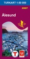Wandelkaart 2535 Ålesund - topografische kaart Turkart Noorwegen | Statens - Ugland IT