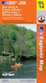 14 Topografische kaart en Wandelkaart Wye Valley & Forest of Dean OLM 14 | Ordnance Survey