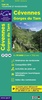 Wandelkaart - Fietskaart Cevennes PRN - Gorges du Tarn | IGN 75000