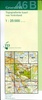 Topografische kaart - wandelkaart 46B Groesbeek