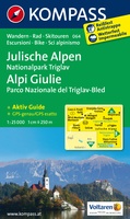 Wandelkaart 064 Julische Alpen/Alpi Giulie-Nationalpark Triglav/Parco nazionale del Triglav | Kompass