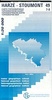 Topografische kaart Belgie NGI 49 / 7-8 Harzé - Stoumont - Trois Ponts - Coo (1:20.000) - wandelkaart
