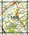 Topografische kaart / Wandelkaart 16E Noordwolde