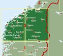 Wegenkaart - landkaart 02 Midden Noorwegen - Trondheim - Lillehammer - Alesund | Freytag & Berndt