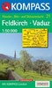 Wandelkaart 21 Feldkirch-Vaduz | Kompass