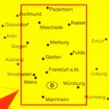 Wegenkaart - Landkaart Hessen MP D6 | Marco Polo