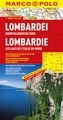 Landkaart - wegenkaart 02 Lombardei - Lombardije | Marco Polo regionalkarte