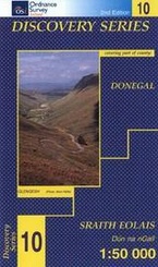 Wandelkaart Ierland 10 Donegal (SW) discovery | Ordnance Survey