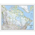Wandkaart - landkaart Canada | National Geographic plano papieren versie