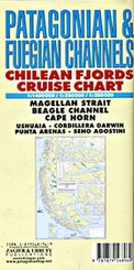 Wegenkaart  - Landkaart Patagonian & Fuegian Channels -Beagle Channel  - Patagonië | Zagier & Urruty