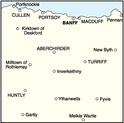 Wandelkaart Schotland Landranger 029 Banff & Huntly, Portsoy & Turriff