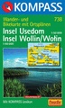 Kompass wandelkaart 738 Insel Usedom / Wollin
