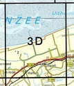 Topografische kaart / Wandelkaart 3D Usquert