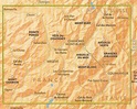 Rando A1 Wandelkaart Pays du Mont Blanc (Frankrijk - Alpen)