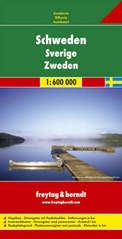 Wegenkaart - wegenkaart Zweden - Schweden | Freytag & Berndt