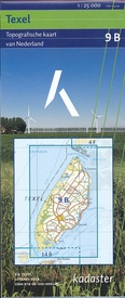 Wandelkaart - Topografische kaart 9B Texel | Kadaster