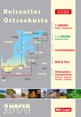 Wegenatlas - Reiseatlas Polnische Ostseeküste - Wegenatlas Oostzeekust Polen - Baltische Staten 1:200.000 - 1:1.000.000 | Hofer verlag
