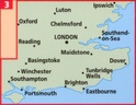 03 Wegenkaart - Road Map Britain 3 South East England (Landkaart Zuid Oost Engeland) | AA Publishing