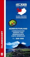 Mal og Menning wegenkaart IJsland / Fjórðungskort Norðvesturland / Noordwest IJsland
