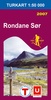 Wandelkaart 2521 Rondane Süd - zuid,  topografische kaart Turkart Noorwegen | Statens - Ugland IT