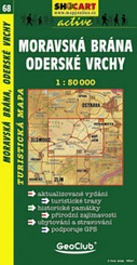 Shocart 68 MORAVSKÁ BRÁNA, ODERSKÉ VRCHY - Mährische Pforte - Odergebirge  / Wandelkaart Tsjechie