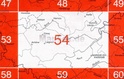 Topografische kaart 54 Marche-en-Famenne 1:50.000 Wandelkaart Belgie