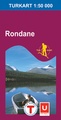 Wandelkaart 2520 Rondane kaartenset nor - sor , noord en zuid, topografische kaart Turkart Noorwegen | Statens - Ugland IT