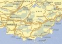 Landkaart - wegenkaart Cote d Azur - Var - Gorges de Verdon   zoom 114 | Michelin