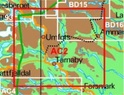 Wandelkaart AC2 Tärnaby - Hemavan - Ammarnäs Fjällkarta Zweden | Lantmateriet