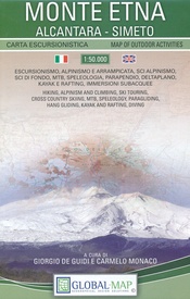 Wandelkaart Monte Etna - Alcantara - Simeto | Global Map